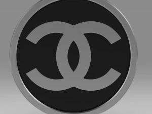 chanel logo 3D Model