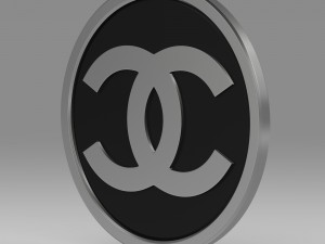 chanel logo 3D Model