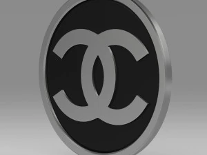 chanel logo 3D Model