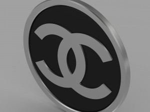 chanel logo 3D Model