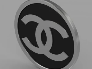chanel logo 3D Model