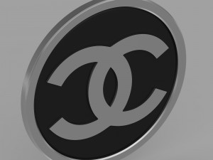 chanel logo 3D Model