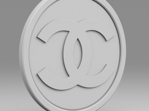 chanel logo 3D Model