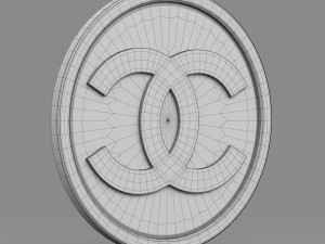 chanel logo 3D Model