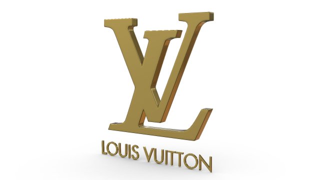 Louis Vuitton Pegase and Icare Monogram 3D model