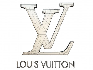 louis vuitton logo 3D Model