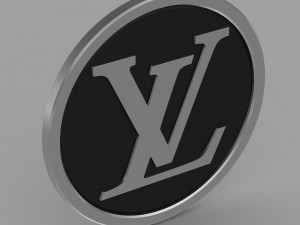 louis vuitton logo 3D मॉडल