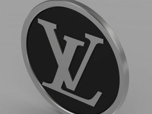 louis vuitton logo 3D मॉडल