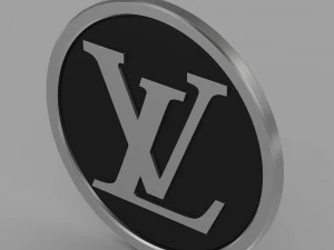 louis vuitton logo 3D Model
