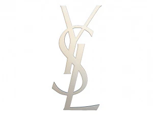 yves saint laurent logo 3D Model