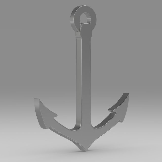 anchor 5 Modelo 3D .c4d .max .obj .3ds .fbx .stl .blend 
