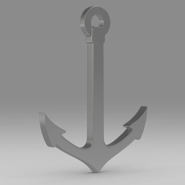 kotwica 5 Model 3D .c4d .max .obj .3ds .fbx .stl .blend 