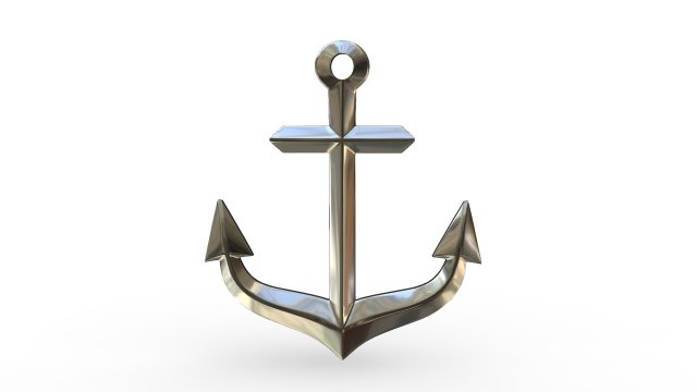 anchor 10 Modello 3D .c4d .max .obj .3ds .fbx .stl .blend 