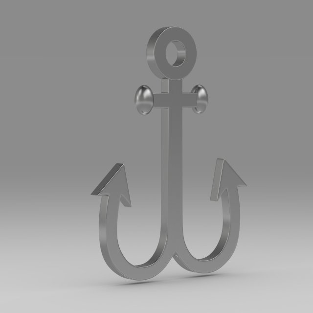 anchor 13 Modello 3D .c4d .max .obj .3ds .fbx .stl .blend 