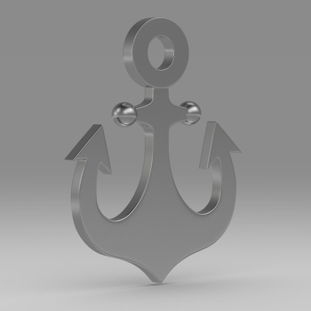 anchor 16 Modello 3D .c4d .max .obj .3ds .fbx .stl .blend 