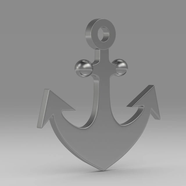 anchor 17 3D Model .c4d .max .obj .3ds .fbx .stl .blend 