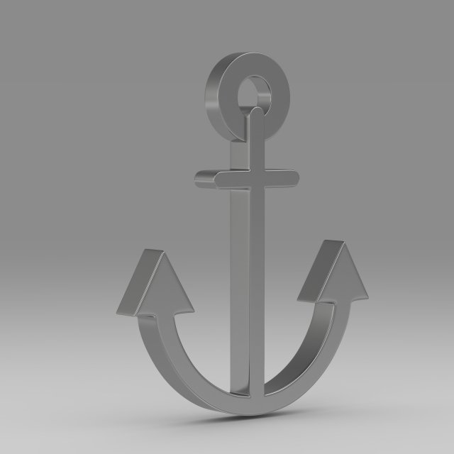 anchor 19 Modello 3D .c4d .max .obj .3ds .fbx .stl .blend 