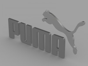 puma logo 3D Model in Other 3DExport