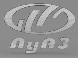 luaz logo Modèle 3D