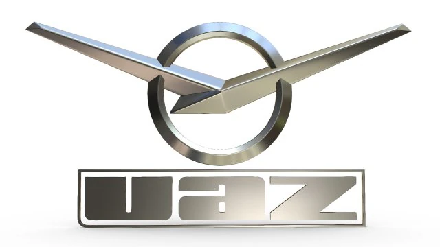 uaz logo 3D Model .c4d .max .obj .3ds .fbx .stl .blend 