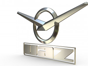 uaz logo 3D मॉडल