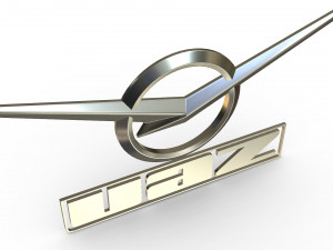 uaz logo 3D मॉडल