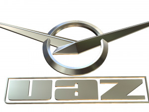 uaz logo 3D मॉडल