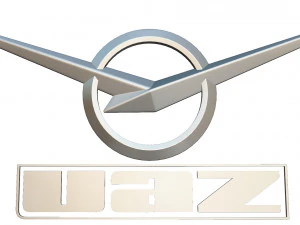 uaz logo 3D Model