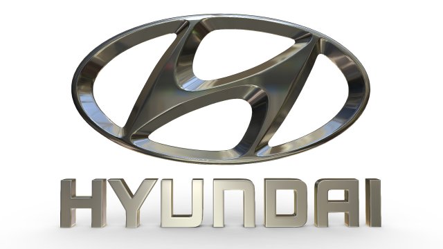 hyundai logo 3D-Modell .c4d .max .obj .3ds .fbx .stl .blend 