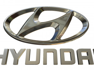 hyundai logo 3D-Modell