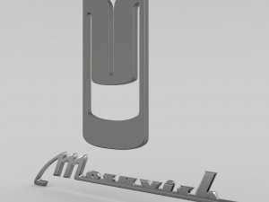 moskvich logo 3D-Modell