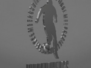 bikkembergs logo Modelo 3D