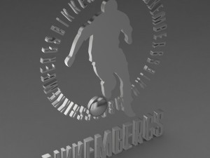 bikkembergs logo Modelo 3D