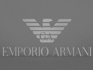 emporio armani logo 3D Модель