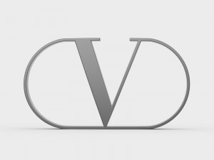 valentino logo 3D Model