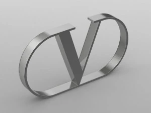 valentino logo 3D Model