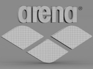 arena logo 3D Модель