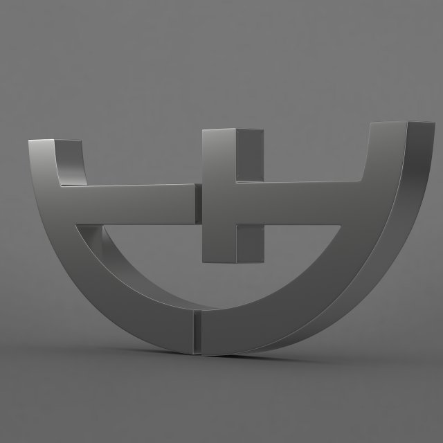 trendhouse logo Modello 3D .c4d .max .obj .3ds .fbx .stl .blend 