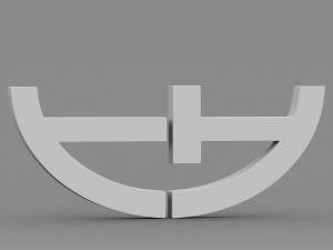 trendhouse logo Modello 3D