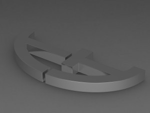 trendhouse logo Modello 3D