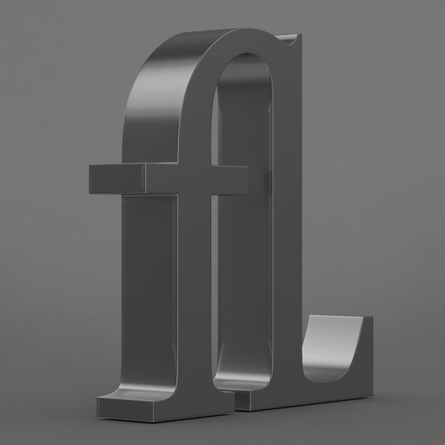 faberlic logo Modelo 3D .c4d .max .obj .3ds .fbx .stl .blend 