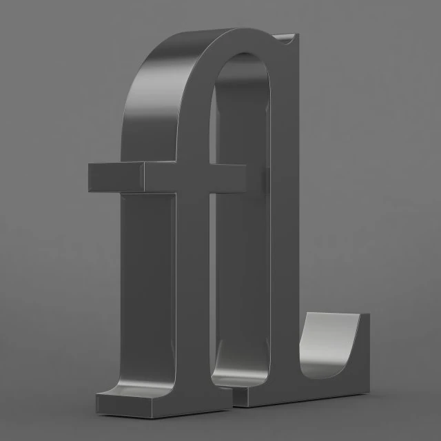 faberlic logo 3D Model .c4d .max .obj .3ds .fbx .stl .blend 