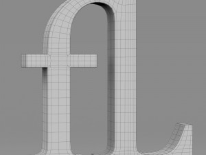faberlic logo Modelo 3D