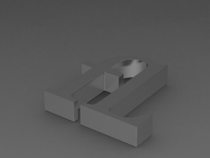 faberlic logo Modelo 3D