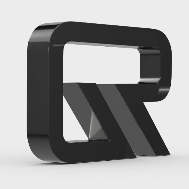 gover logo Modèle 3D .c4d .max .obj .3ds .fbx .stl .blend 
