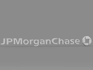 jp morgan chase logo 3D Model