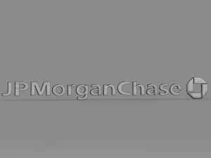 jp morgan chase logo 3D Model
