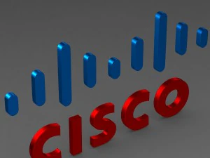 सिस्को लोगो 3D मॉडल