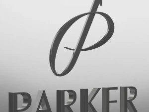 logotipo do parque Modelo 3D