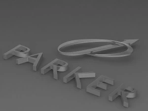 parker logo 3D Model